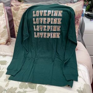 Victoria Secret Pink Bling campus top